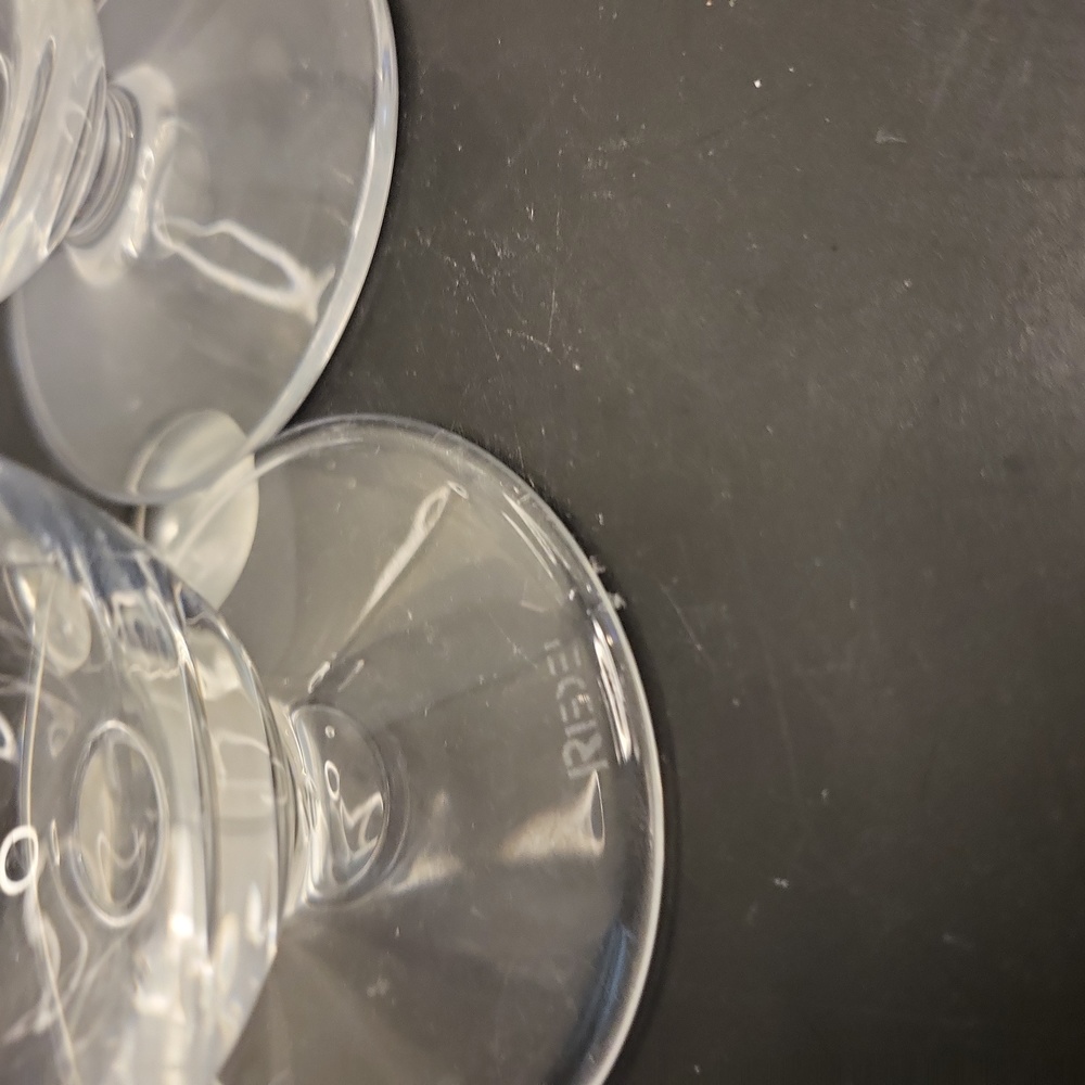 Pair of Riedel Crystal Whiskey Glasses 4.5" - Picture 8 of 10